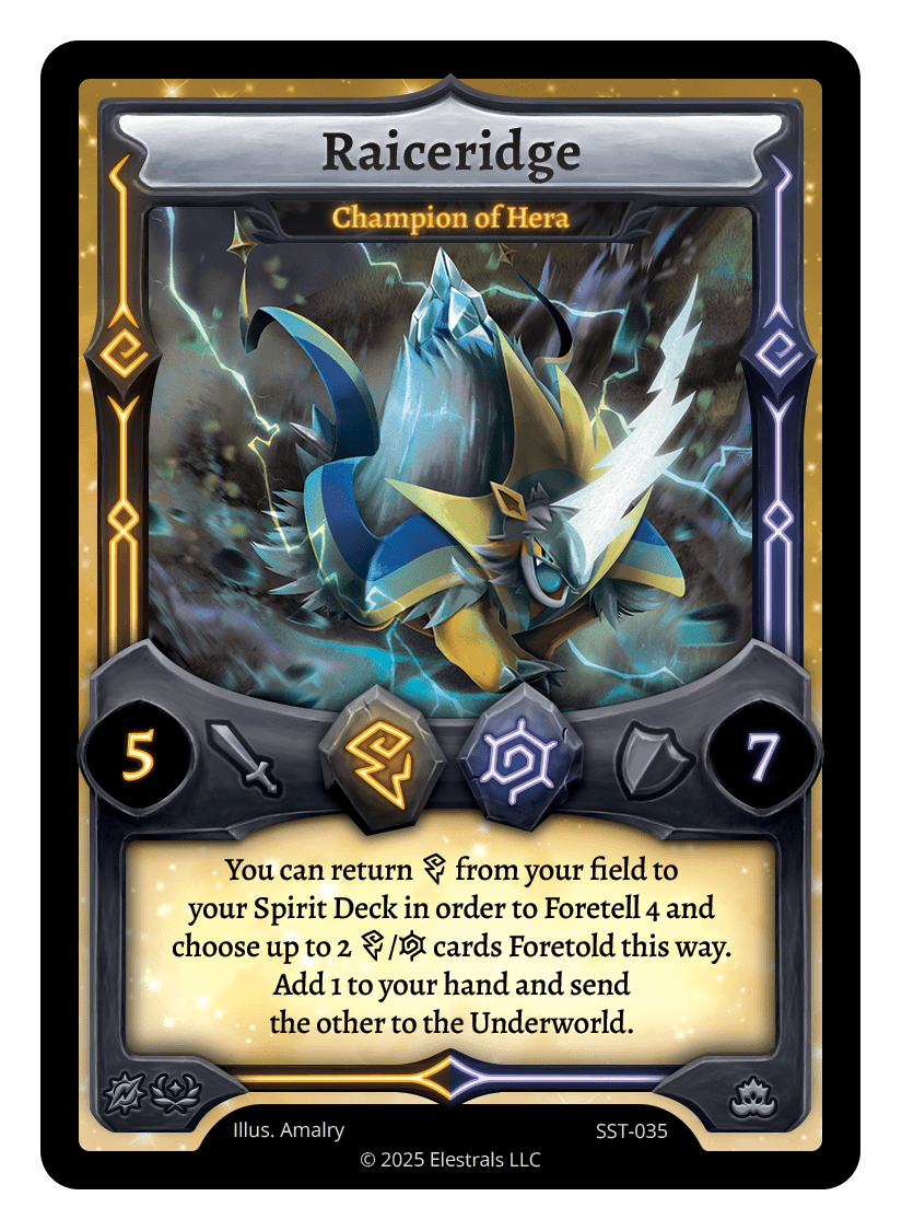 Raiceridge - Champion of Hera - SST-035